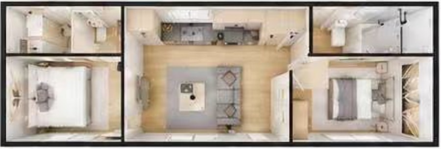 Floor plan drawing